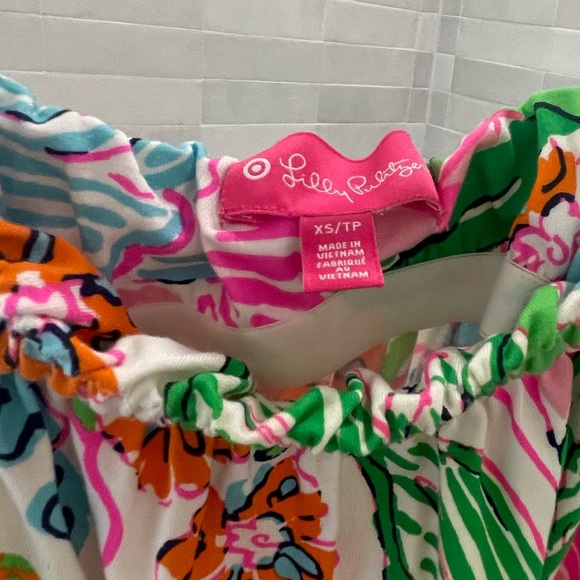 Lily Pulitzer Neon Maxi Bandeau Dress - Picture 2 of 4